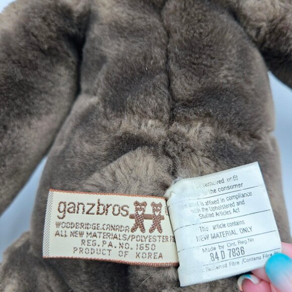 Vintage 1981 Wrinkles Dog Hand Puppet 18” Plush The Heritage Collection Ganz - Picture 11 of 12